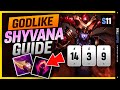 The Low Elo Jungle God - Shyvana Challenger Guide Season 11 - How To Play Shyvana & Solo Carry