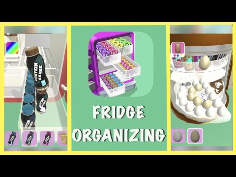 Fridge Organizing Gameplay Walkthrough | iOS & Android | by Crazy Labs - YouTube