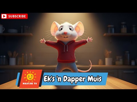 Ek's 'n dapper muis | Klassieke Afrikaanse Kinderliedjie | Maatjie TV