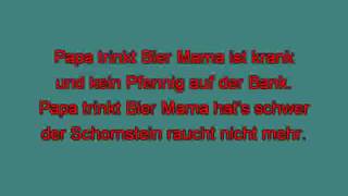 Gunter Gabriel   Papa trinkt Bier mh [karaoke] [karaoke]