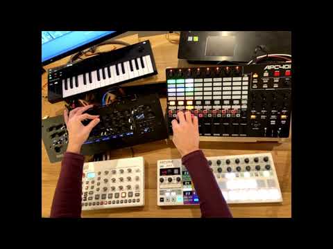 Jamuary 2021 Day 3 - Melodic Techno - Model:Samples, Minilogue XD, Beatstep Pro