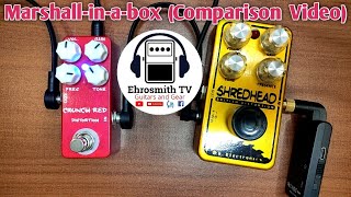 Video thumbnail for Mosky Crunch Red VS MV Shredhead Distortion Pedal (Comparison Video) by Ehrosmith TV