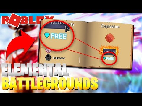 ROBLOX ELEMENTAL BATTLEGROUNDS EVENT: FREE ELEMENTS!