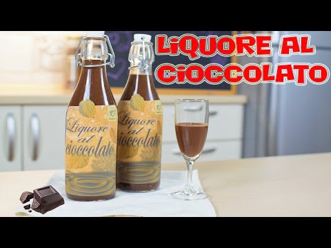 LIQUORE AL CIOCCOLATO FATTO IN CASA - Svelata la misteriosa ricetta.