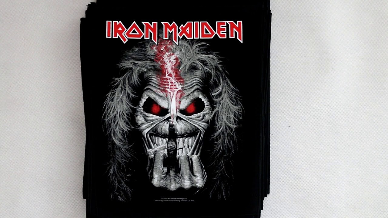 Heavy Metal Back Patches from Metallica AC/DC Iron Maiden Slayer & more