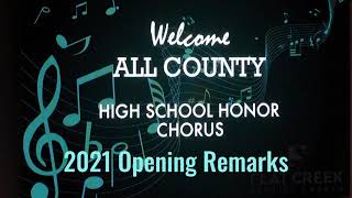 01 Honor Choir 2021 - Introduction