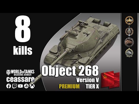 Object 268 Version V / WoT Console / PS5 / Xbox Series X / 1080p60 HDR