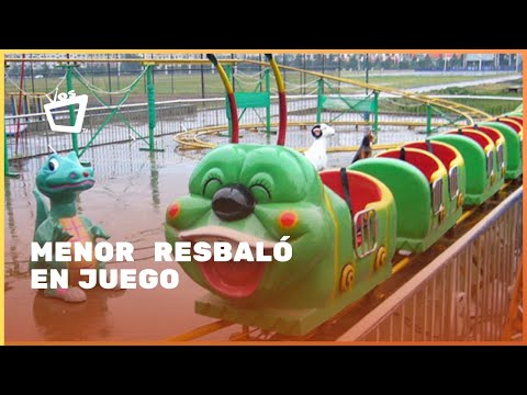 Niño pierde su pierna tras un accidente en un juego mecánico