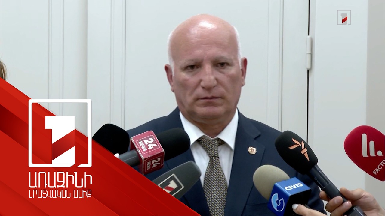 Մեսրոպ Մեսրոպյանի ճեպազրույցը