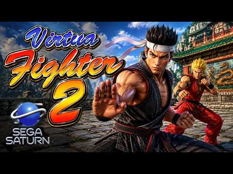 Virtua Fighter 2 - Sega Saturn (Gameplay)