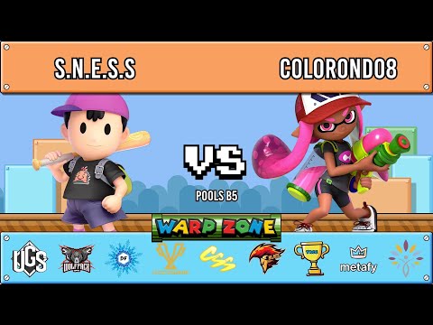 Warpzone  -  Pools B5  -  S.N.E.S.s(Ness) Vs. Colorondo8(Inkling)