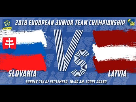 Slovakia (Alexandra Remenova) vs Latvia (Una Berga) - D3M3 - European Jnr. Team C’ships 2018