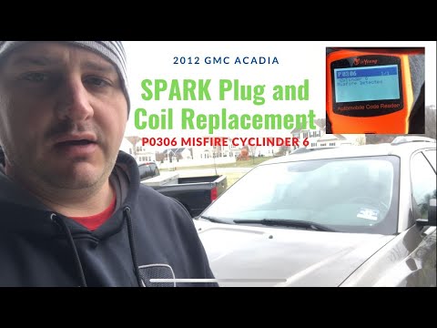 2012 GMC Acadia P0306 Spark Plug and Coil Replacement