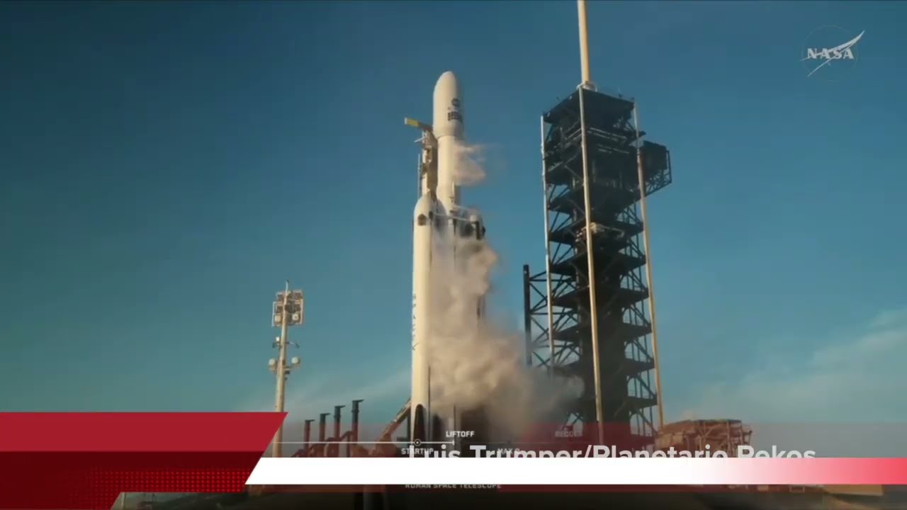 ¡Despegue! El telescopio espacial Roman de la NASA se eleva hacia las estrellas a bordo del F Heavy!