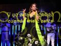 Jenni Rivera yo estare contigo cuando triste estes (LETRA)