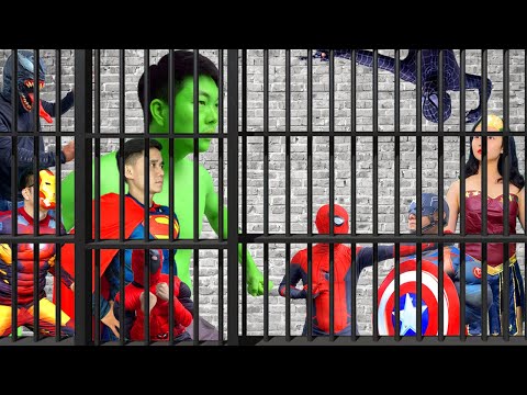 Superheroes Escape From Prison - Fun Heroes
