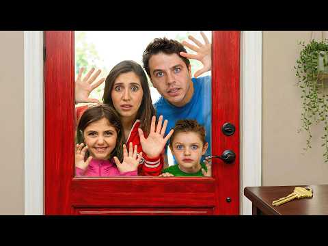 WE GOT LOCKED OUT OF OUR HOUSE!