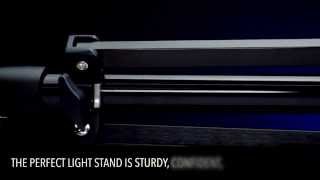 preview picture of video 'Low cost, high quality, Self Stabilizing Light Stands from Cheetah ROCK.'