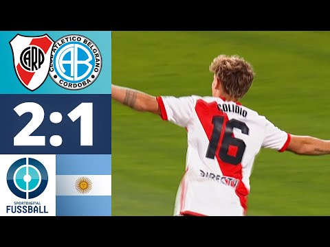 Last Minute Sieg von River Plate durch Colidio!  | CA River Plate - Belgrano |
