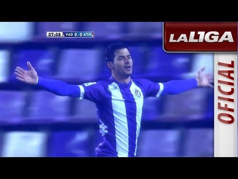 Gol de Javi Guerra (1-0) en el Real Valladolid - Athletic Club - HD