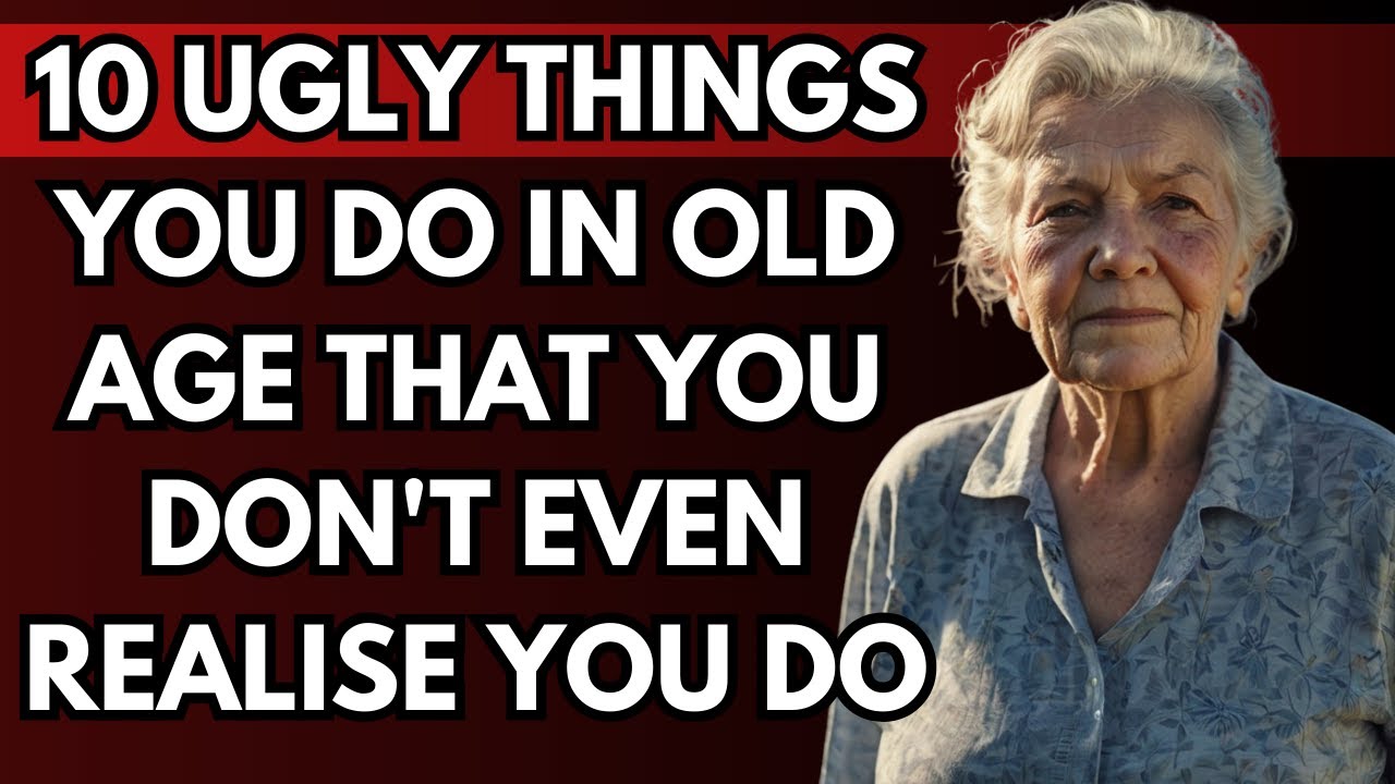 6 UNPLEASANT THINGS You Do as You AGE Without Realizing It, and Almost NO SENIOR Notices