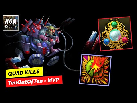 HoN Doctor Repulsor ICON OF THE GODDESS with HELLFLOWER - MVP