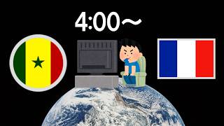【W杯】フランスVSセネガルとかいう約束された神試合を静観するエムバペ