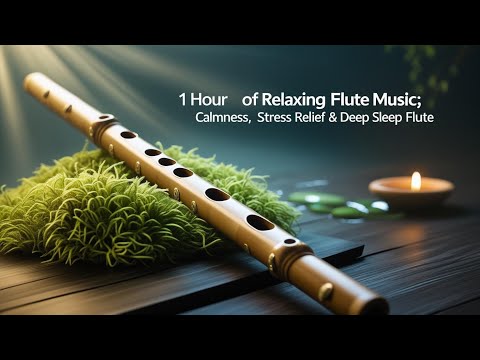 1 Hour of Relaxing Flute Music; Calmness Stress Relief & Deep Sleep Flute, #DeepSeep