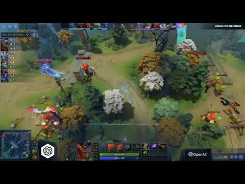 Open AI Five VS Human Players FULL SECOND GAME