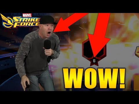 Amazing 6RS Openings 4 Bishop - MARVEL Strike Force - MSF