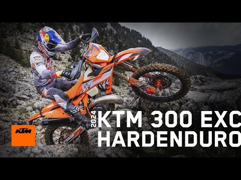Take on the extreme with the 2024 KTM 300 EXC HARDENDURO | KTM