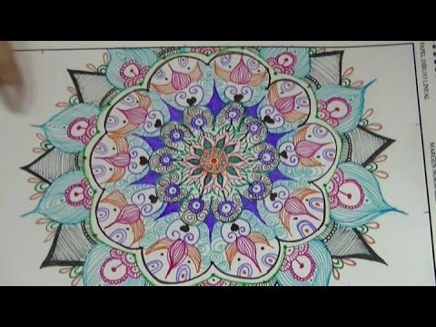 Técnicas De Relajación. Dibujar con Mándalas