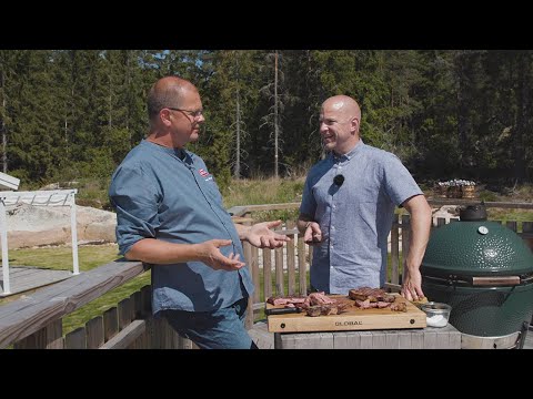 Styckmästare Benny och Matgeek förklarar konceptet Styckmästarens Utvalda