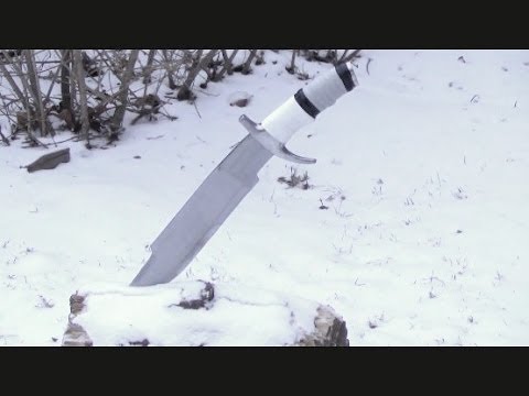Predator Machete vs. The Stump of Truth