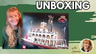 Lego Steamboat Build Part 1 Unboxing