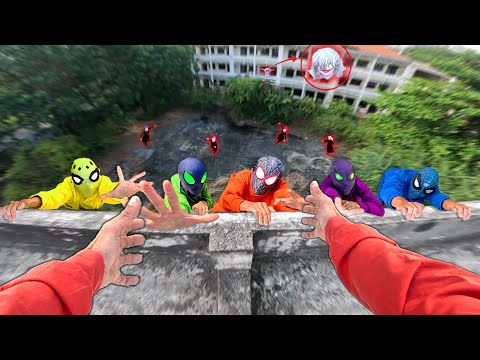 Pro 8 SpiderMan Escape From TEACHER SERBIAN Dancing in Abandoned School !! ( Scary POV )