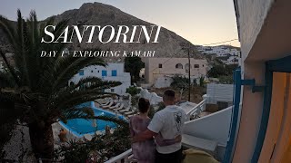 SANTORINI VLOG | Exploring What Kamari Has To Offer!