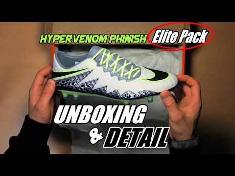 Unboxing & Detail: Hypervenom Phinish Elite Pack | Neymar Boots