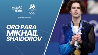 La rutina con la que Mikhail Shaidorov ganó el oro en el patinaje artístico