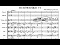 [Full Score] Sibelius - 6 Humoresques for violin and orchestra, Op. 87/89