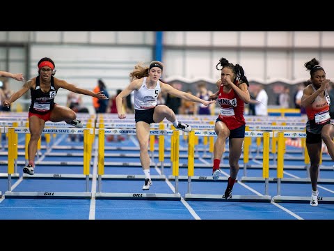 2020 NAIA Indoor - Women's 60m Hurdle Prelims - Heat 2
