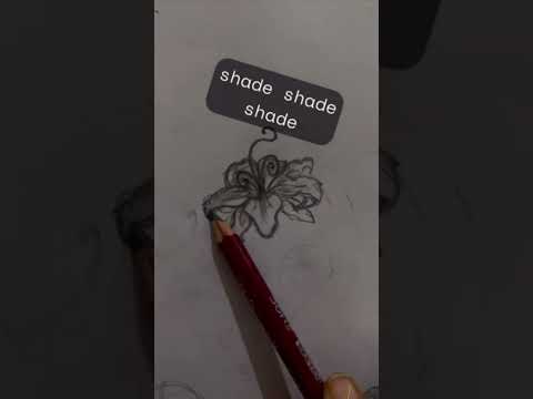 drawing a flower bcuz I can 🫡✨ #nika #art #imbored #drawing #fun #flower #sketching #yt #shorts