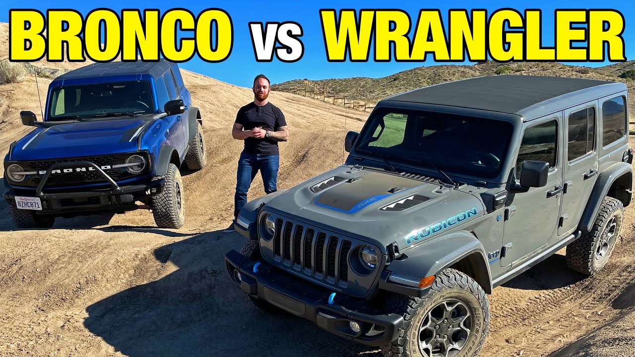 FEnUvapy90A - Ford Bronco vs Jeep Wrangler 4xe: Head-to-Head Comparison