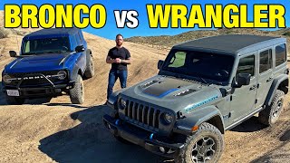 Ford Bronco vs Jeep Wrangler 4xe: Head-to-Head Comparison