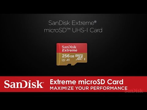 Atminties kortelė Sandisk Extreme microSDHC UHS-I 32GB video
