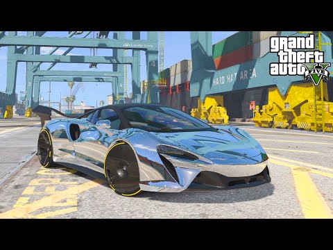 MOBIL TERMAHAL DUNIA MCLAREN ARTURA SUPER KENCANG KINCLONG - GTA V MOD INDONESIA EPISODE SPESIAL
