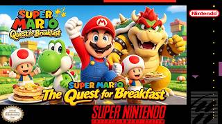 Super Mario: The Quest for Breakfast | Super Mario World Romhack [SNES]