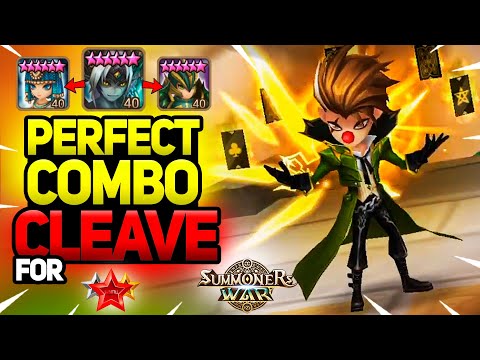 PERFECT Combo for Your CLEAVE Team - Summoners War