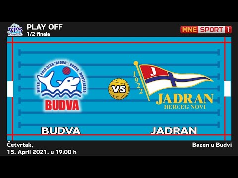 1. CVL | Budva vs Jadran | Play off 1/2 finale | LIVE
