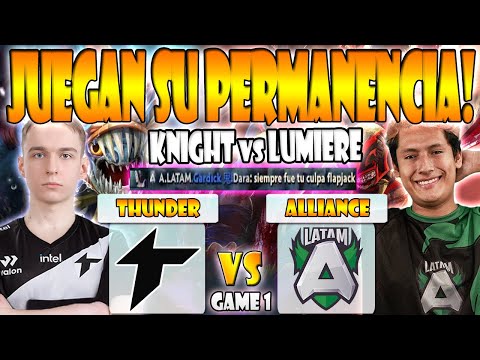 THUNDER AWAKEN VS ALLIANCE.LATAM BO3[GAME 2]LUMIERE VS KNIGHT- DPC SA 2023 TOUR 1: DIVISION 1-DOTA